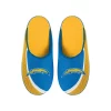 Men's FOCO Los Angeles Chargers Big Logo Color Edge Slippers -STANCE shop 6155293