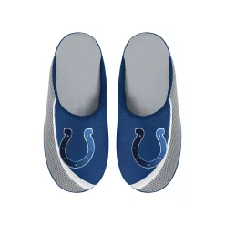 Men's FOCO Indianapolis Colts Big Logo Color Edge Slippers 6 Men's FOCO Indianapolis Colts Big Logo Color Edge Slippers -STANCE shop 6155300 ALT