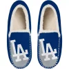 Men's FOCO Los Angeles Dodgers Colorblock Moccasin Slippers 2 Men's FOCO Los Angeles Dodgers Colorblock Moccasin Slippers -STANCE shop 6155358