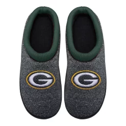 Men's FOCO Green Bay Packers Team Cup Sole Slippers