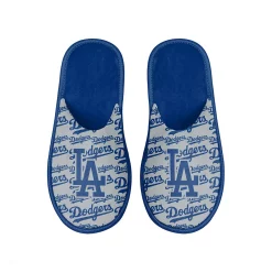Men's FOCO Los Angeles Dodgers Scuff Logo Slide Slippers