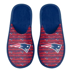 Men's FOCO New England Patriots Scuff Logo Slide Slippers -STANCE shop 6158546 ALT