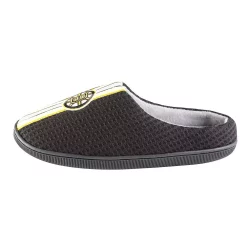 Men's FOCO Black Boston Bruins Team Stripe Memory Foam Slide Slippers -STANCE shop 6158784 ALT2