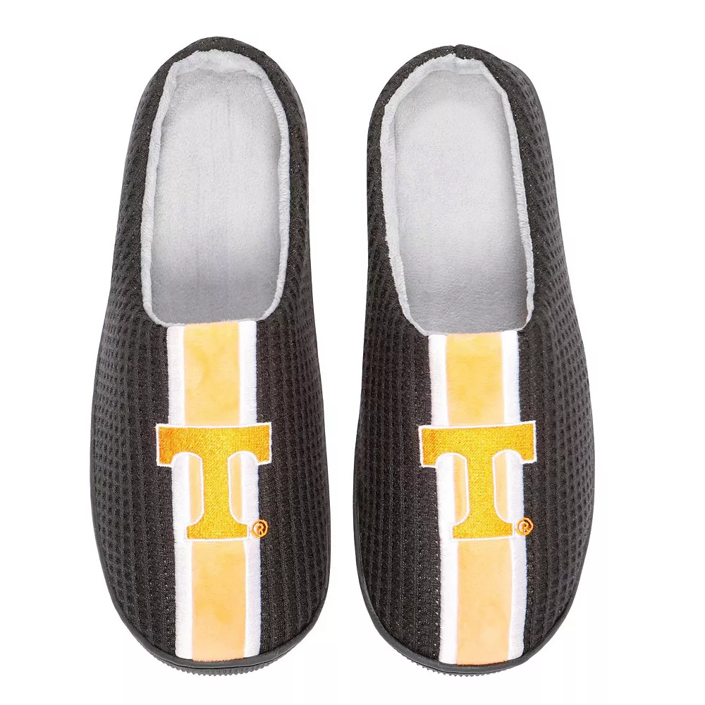 Men's FOCO Black Tennessee Volunteers Team Stripe Memory Foam Slide Slippers 3 Men's FOCO Black Tennessee Volunteers Team Stripe Memory Foam Slide Slippers