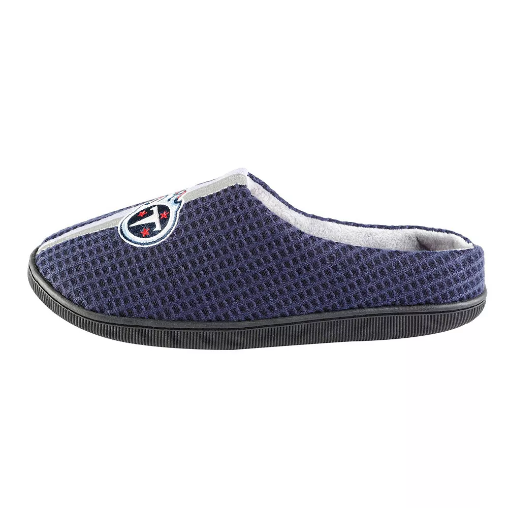 Men's FOCO Navy Tennessee Titans Team Stripe Memory Foam Slide Slippers 5 Men's FOCO Navy Tennessee Titans Team Stripe Memory Foam Slide Slippers - Image 3