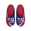 Men's FOCO New York Giants Big Logo Color Edge Slippers -STANCE shop 6162814