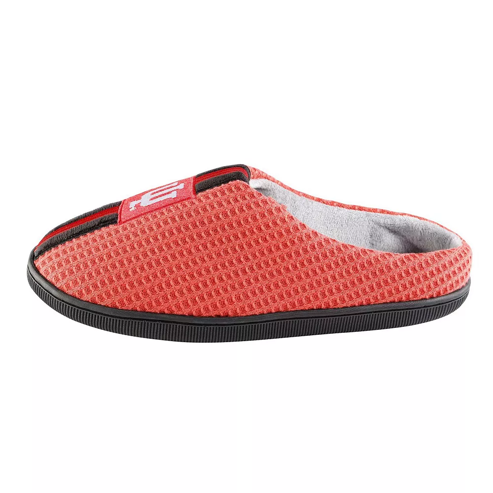 Men's FOCO Crimson Indiana Hoosiers Team Stripe Memory Foam Slide Slippers 5 Men's FOCO Crimson Indiana Hoosiers Team Stripe Memory Foam Slide Slippers - Image 3