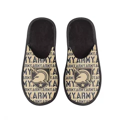 Men's FOCO Army Black Knights Scuff Logo Slide Slippers