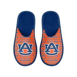 Men's FOCO Auburn Tigers Scuff Logo Slide Slippers