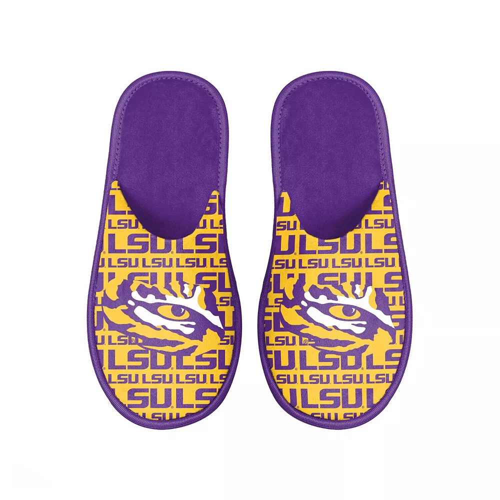 Men's FOCO LSU Tigers Scuff Logo Slide Slippers 4 Men's FOCO LSU Tigers Scuff Logo Slide Slippers - Image 2