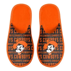 Men's FOCO Oklahoma State Cowboys Scuff Logo Slide Slippers