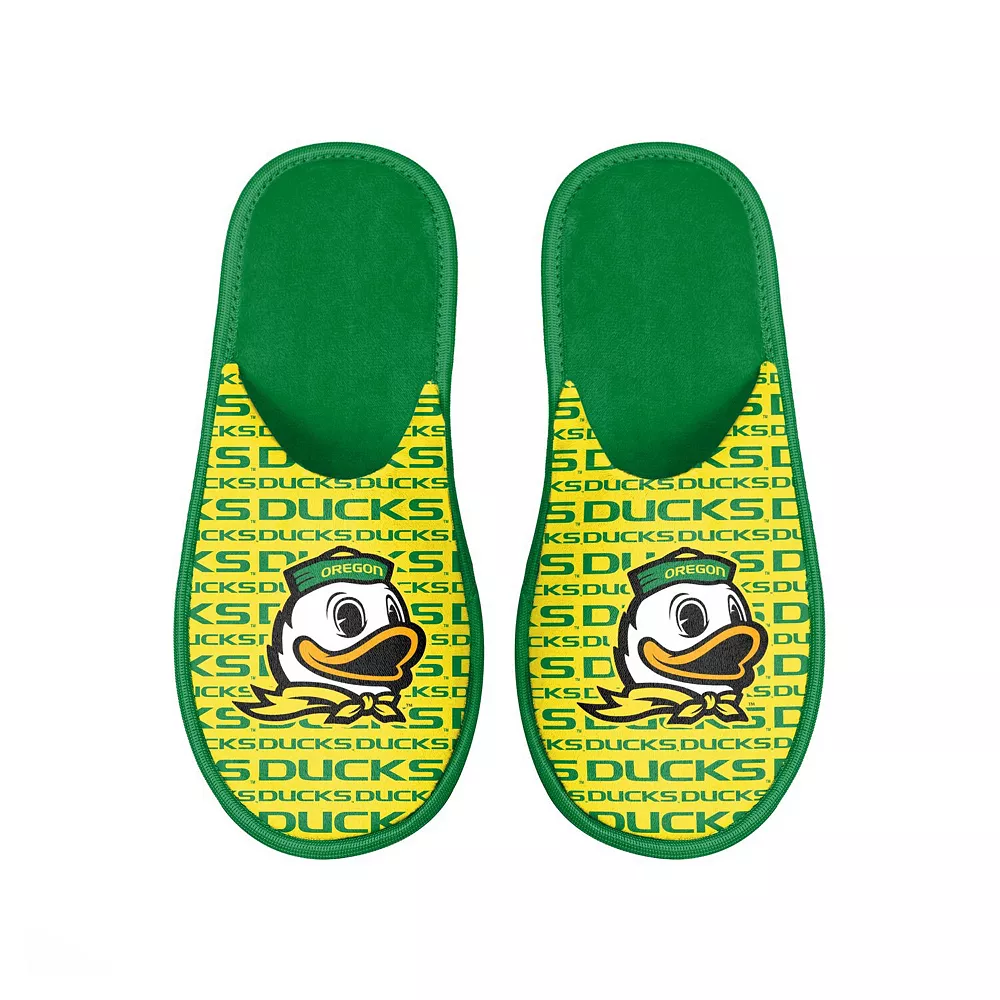 Men's FOCO Oregon Ducks Scuff Logo Slide Slippers 4 Men's FOCO Oregon Ducks Scuff Logo Slide Slippers - Image 2