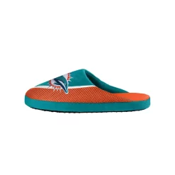 Men's FOCO Miami Dolphins Big Logo Color Edge Slippers 7 Men's FOCO Miami Dolphins Big Logo Color Edge Slippers -STANCE shop 6209623 ALT2